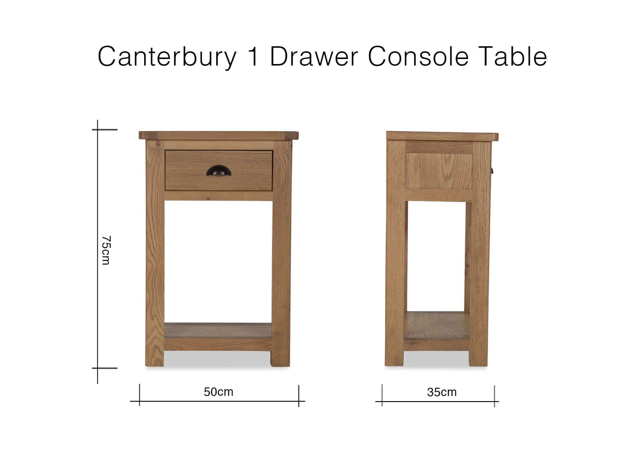 Small size console deals table