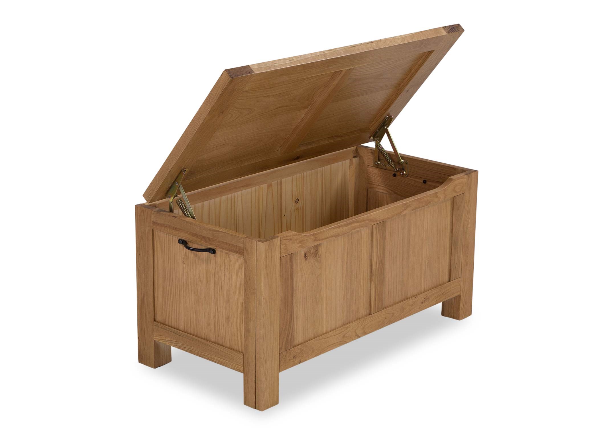 Small oak storage online box