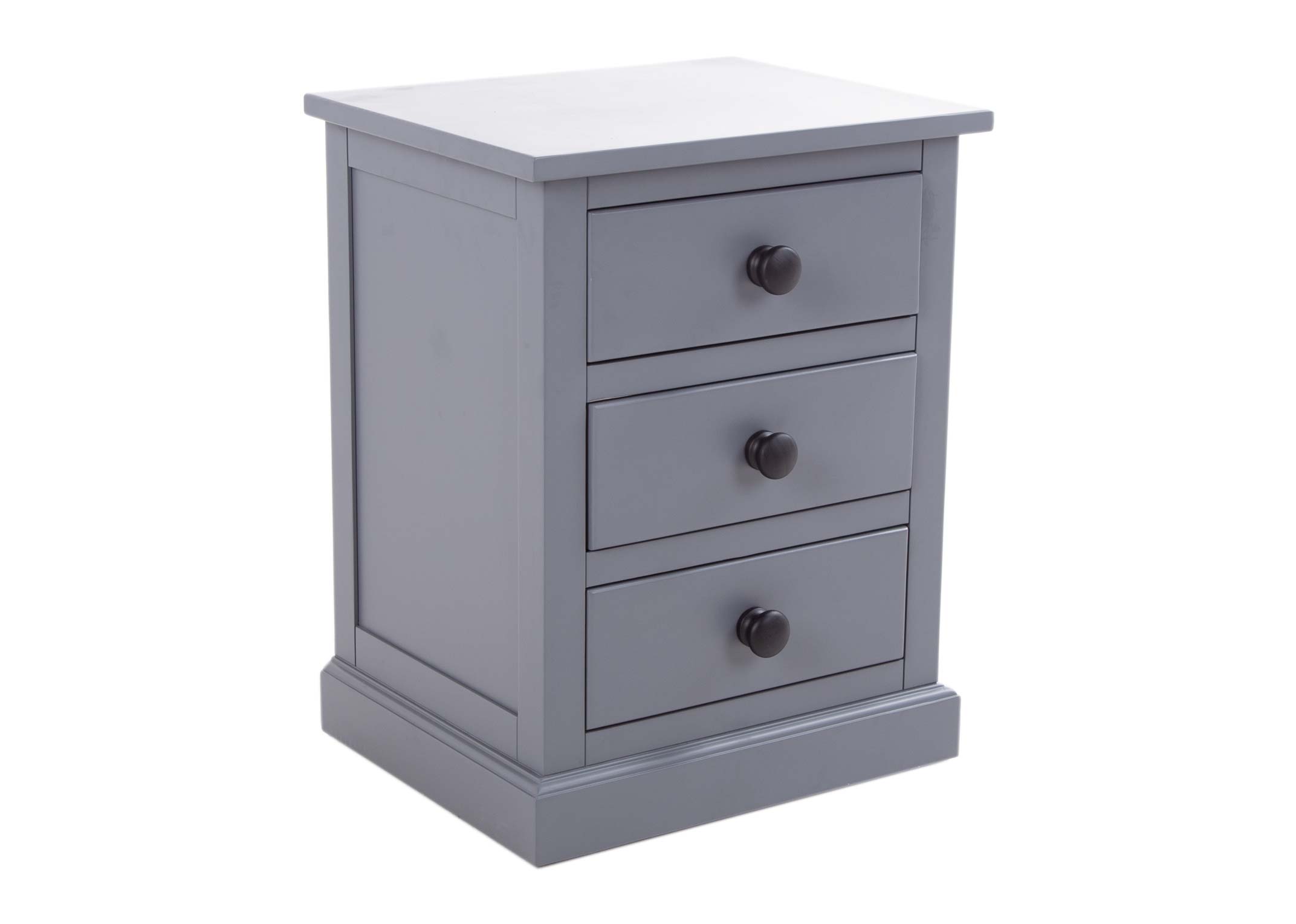 Grey shop bedside lockers