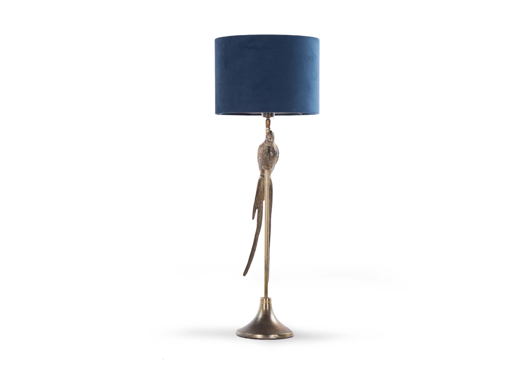 Blue deals gold lamp