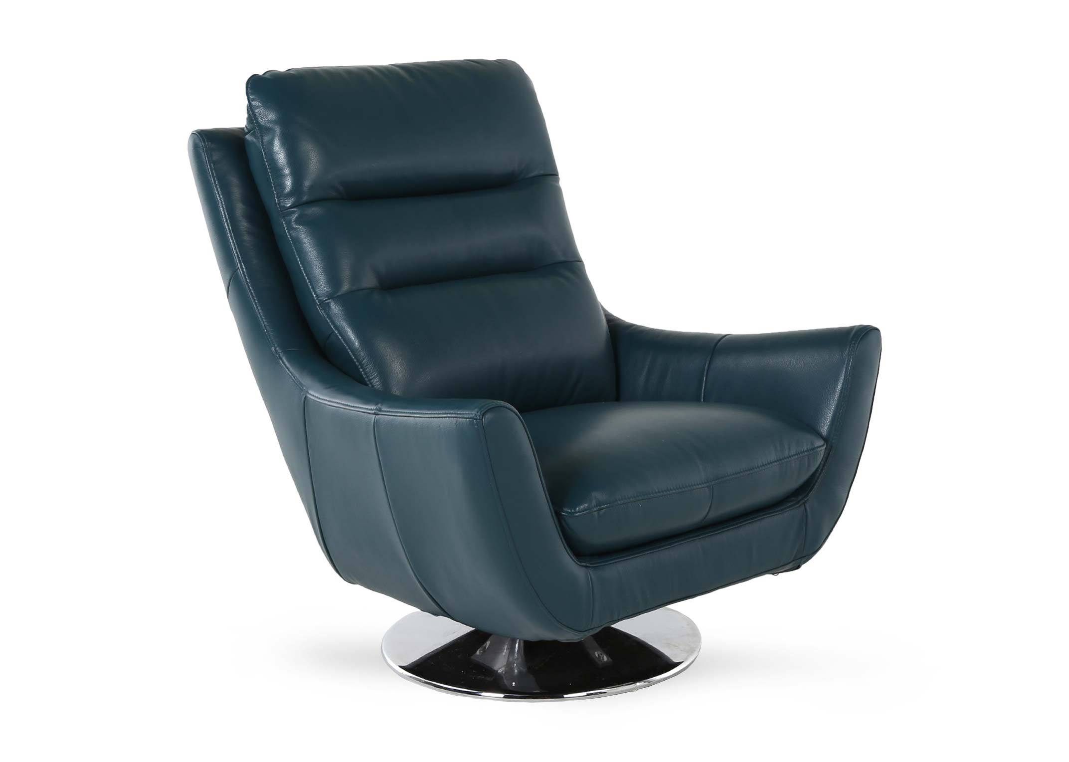 Teal discount swivel armchair