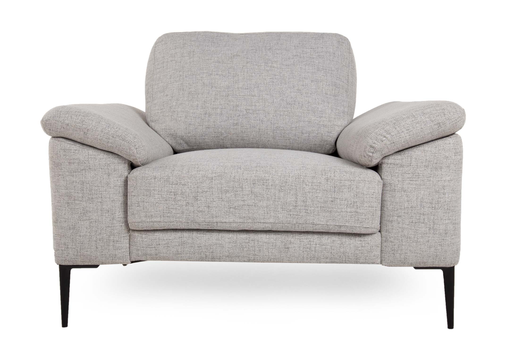Grey Armchair Furniture Boyne - Fabric Light Living EZ -
