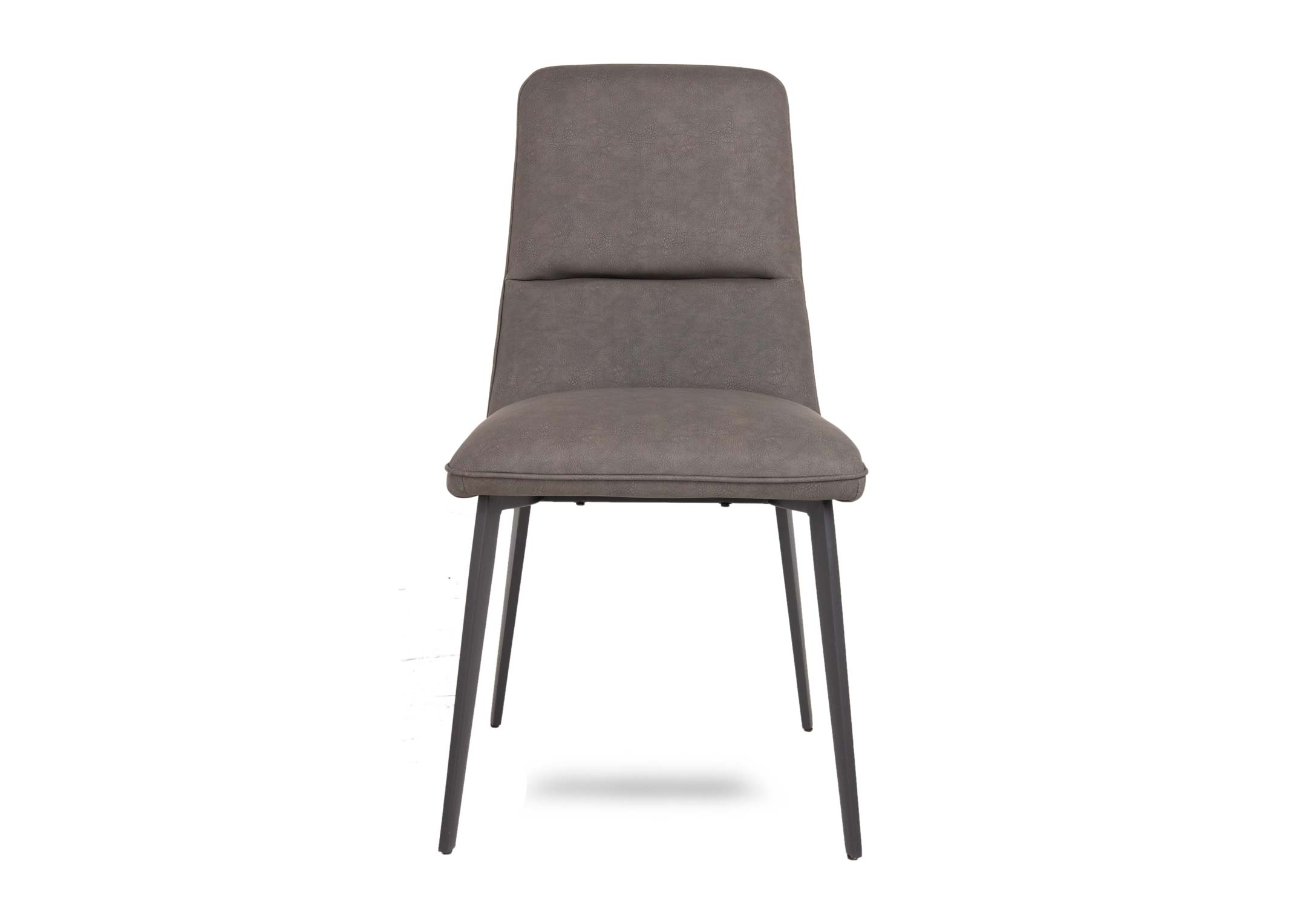 Light Grey Faux Leather Dining Chair Tim EZ Living Furniture