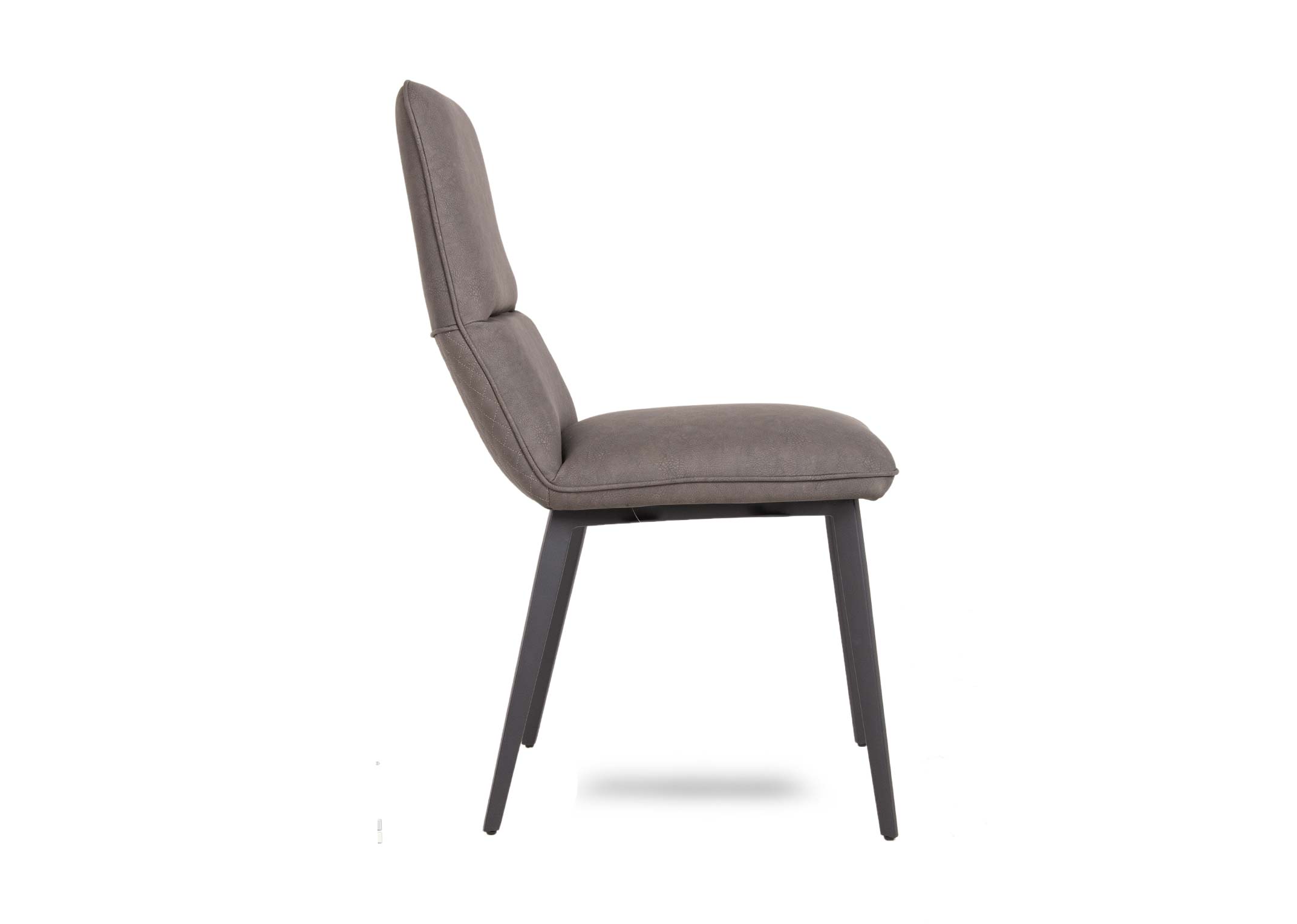 Light Grey Faux Leather Dining Chair Tim EZ Living Furniture