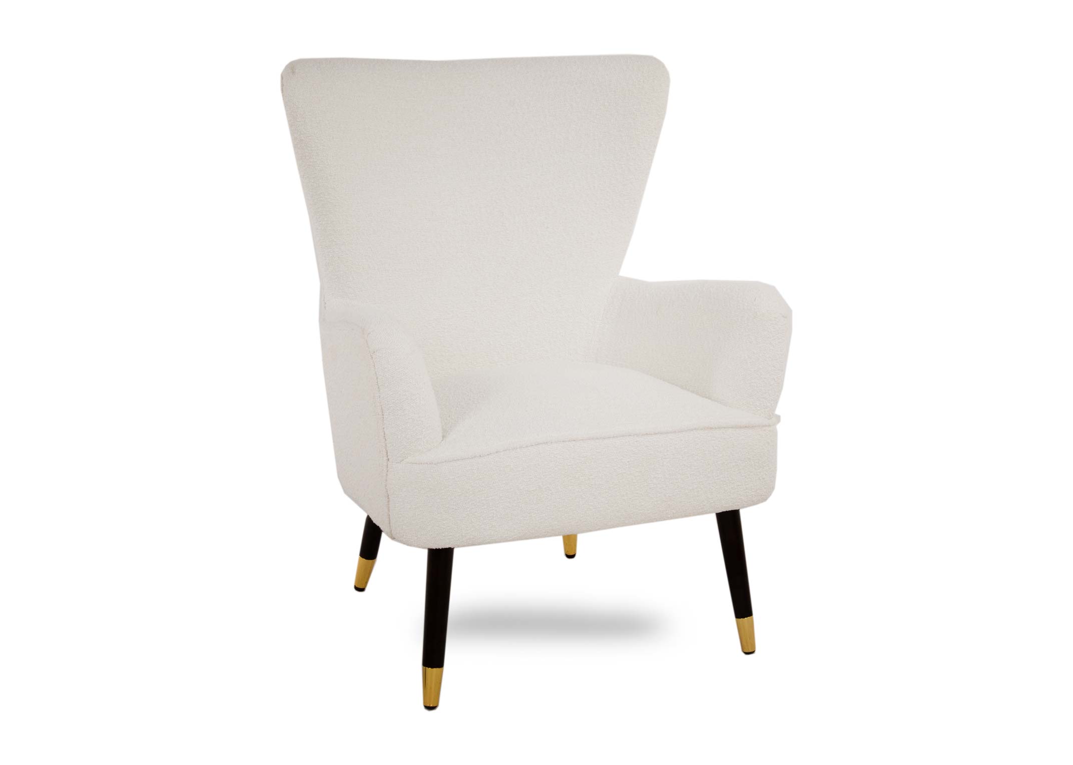 Bedroom Chairs Ireland EZ Living Furniture   134214 8 Cream Fabric Lounge Chiar Shiraz 134214 Ang 