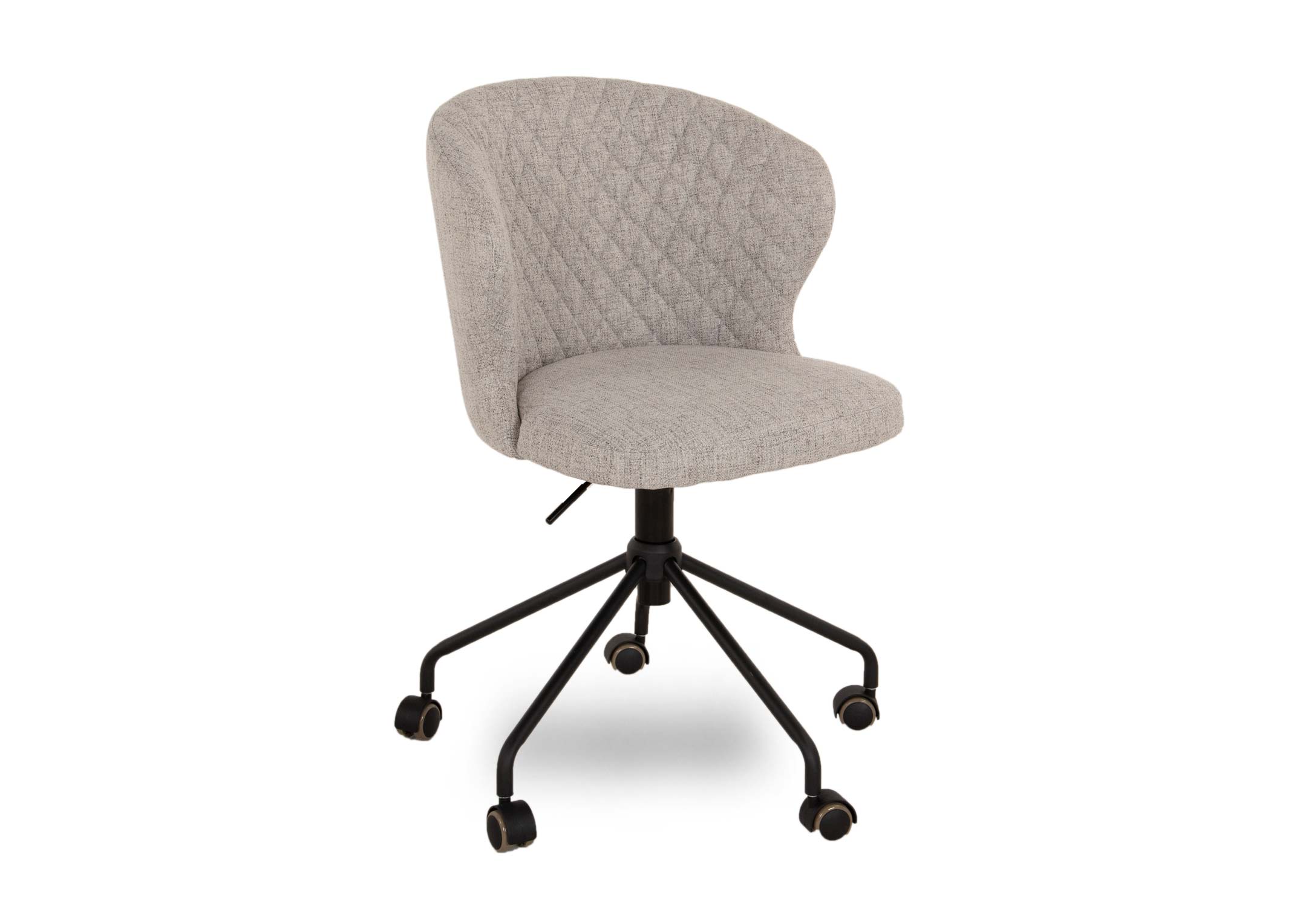 Grey fabric swivel office chair new arrivals