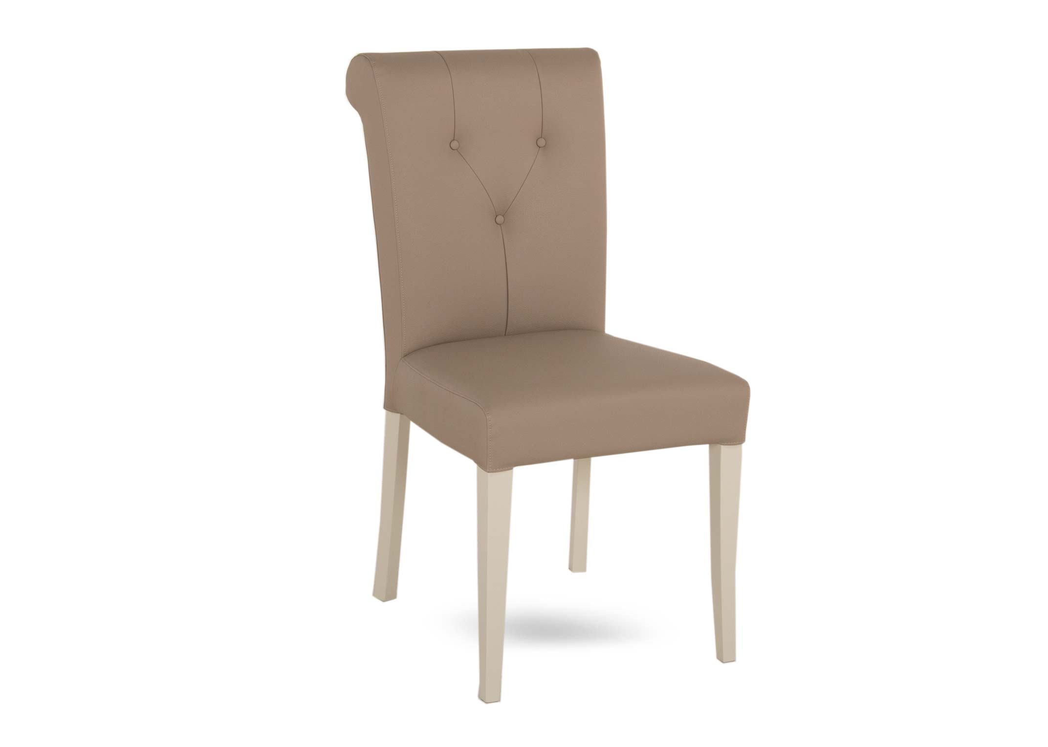 Taupe tufted 2024 dining chair