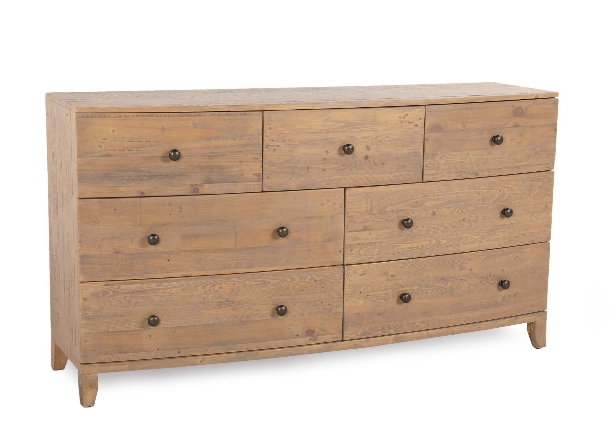 Bedroom Furniture In Stock Ready For Delivery Ireland EZ Living   134942 5 7 Drawer Reclaimed Pine Dresser Bria Ang 