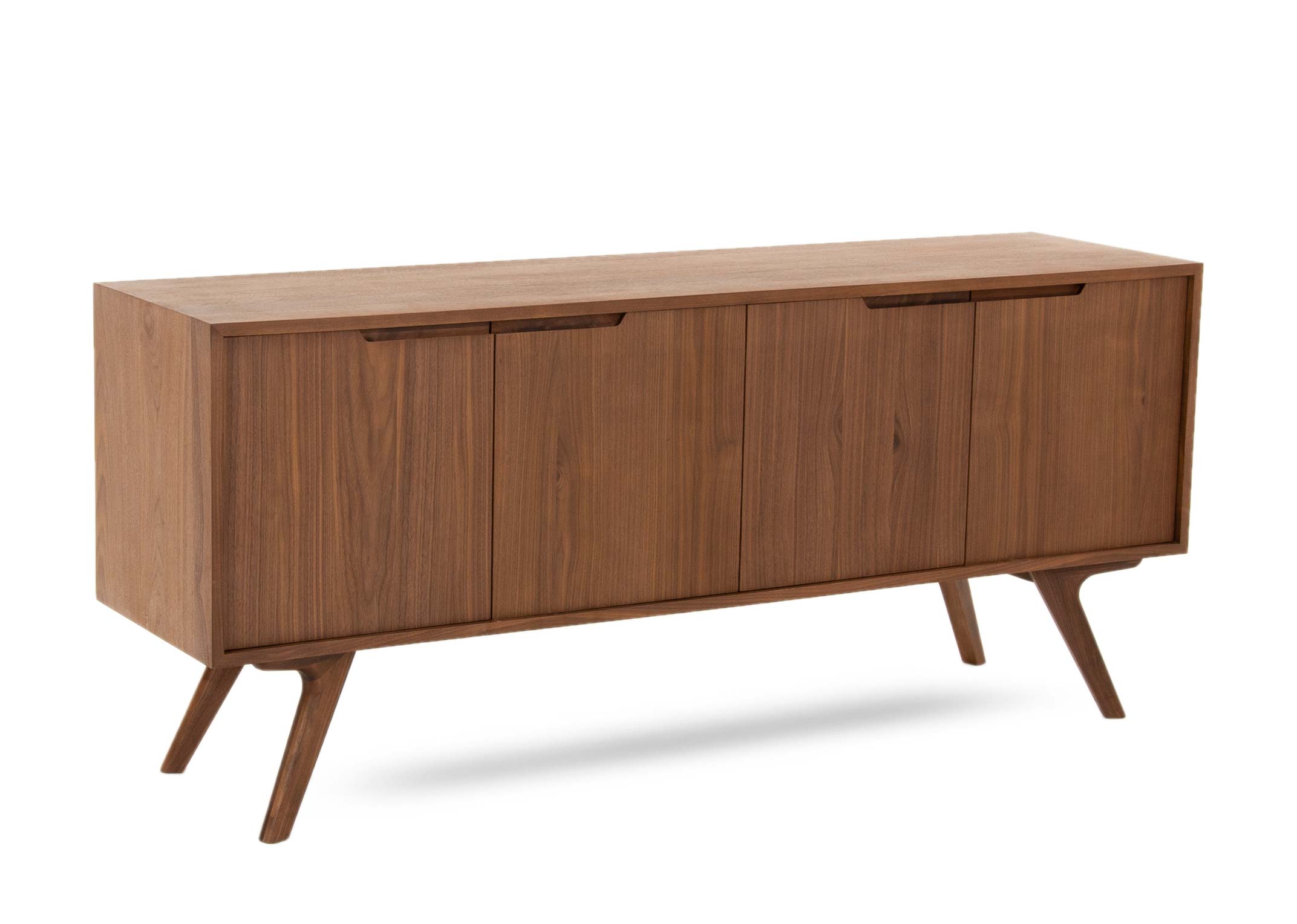 Mid century store credenza walnut