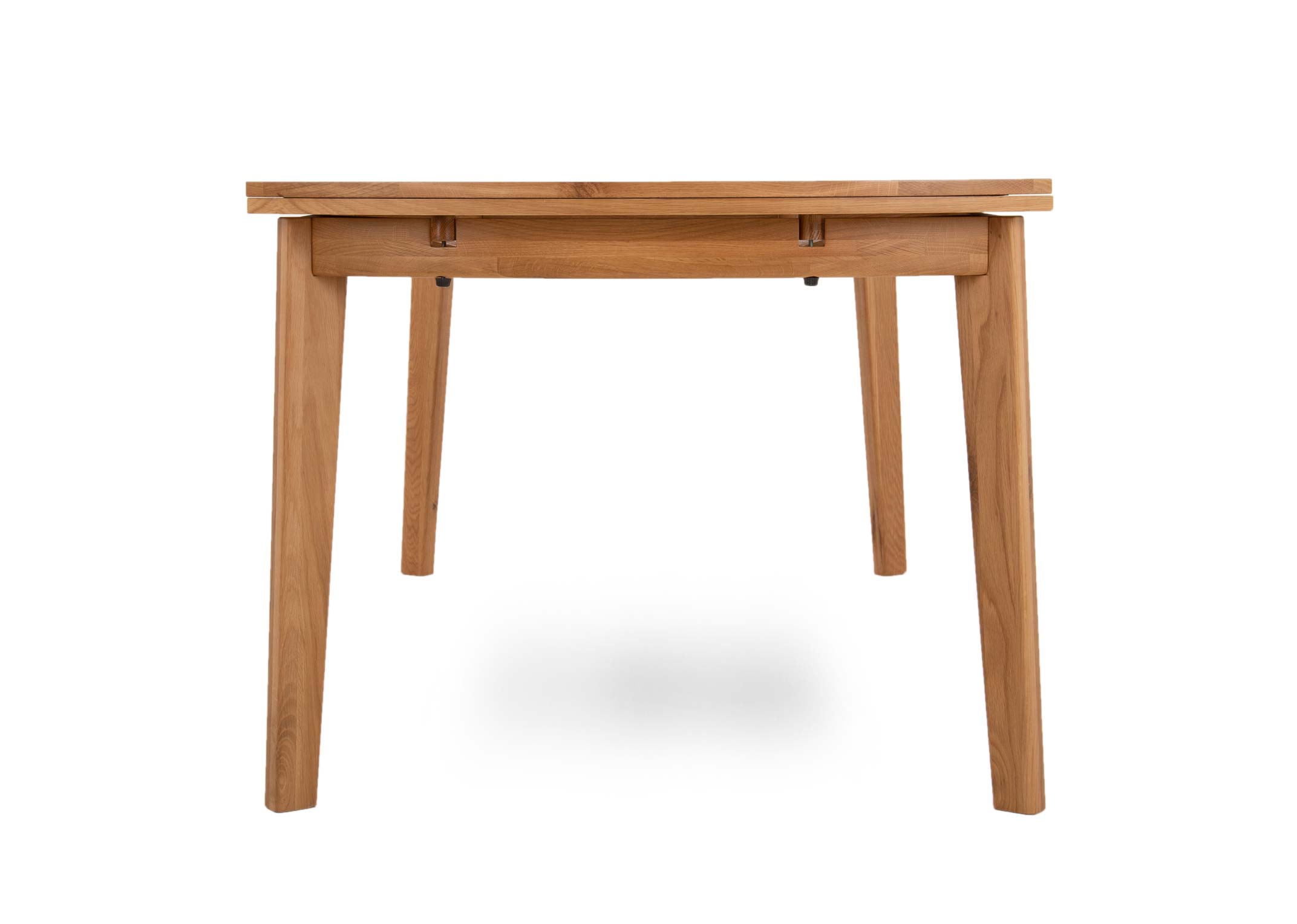 Small oak deals extending table