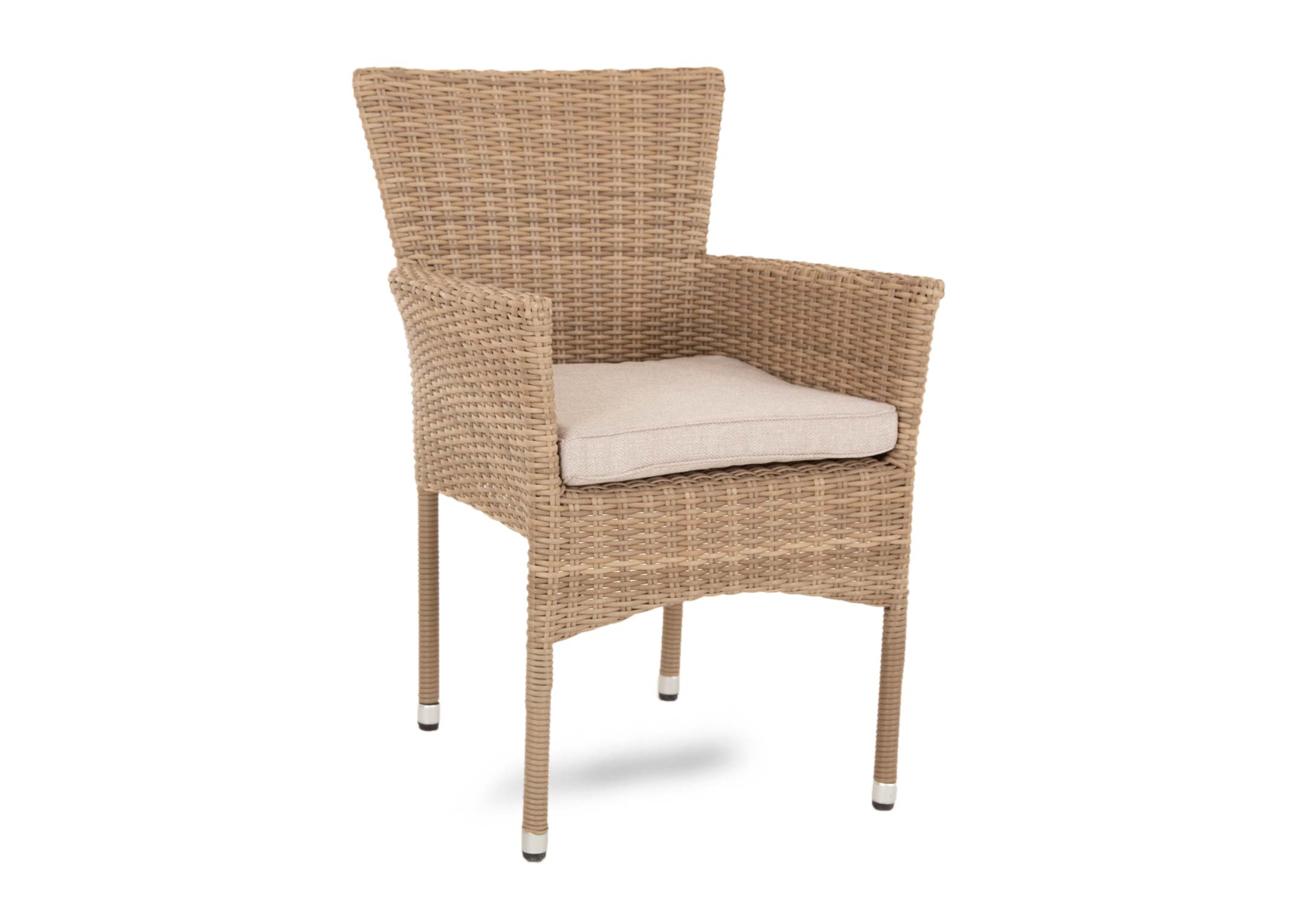 Rattan chair with armrest hot sale