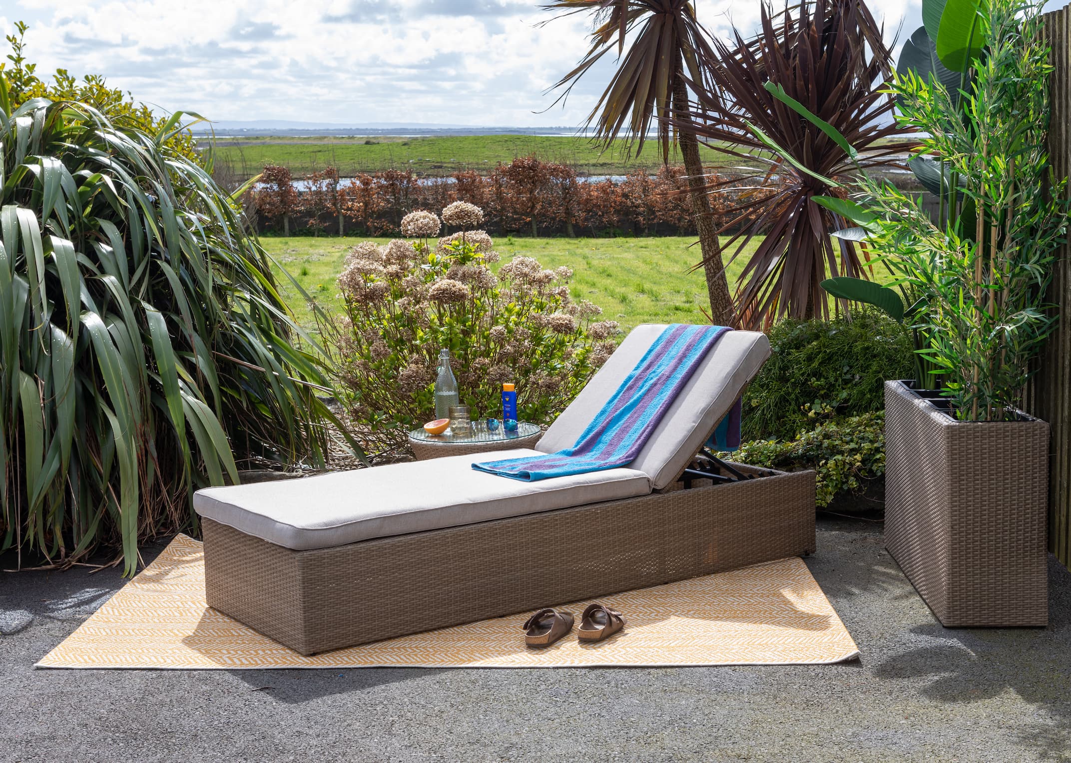 The range discount sun lounger cushions