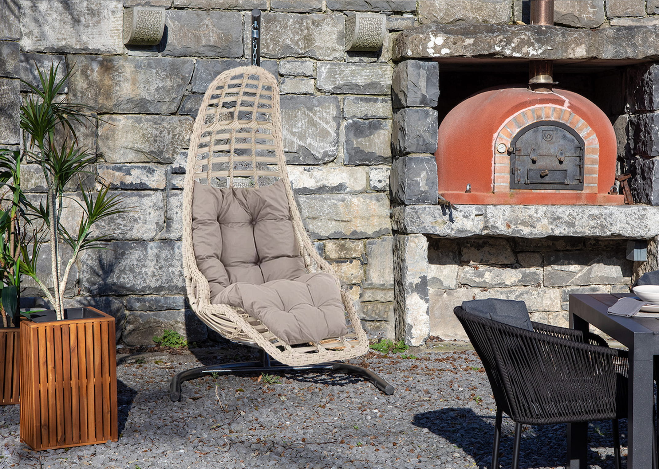 Rattan Egg Chair Kinvara EZ Living Furniture