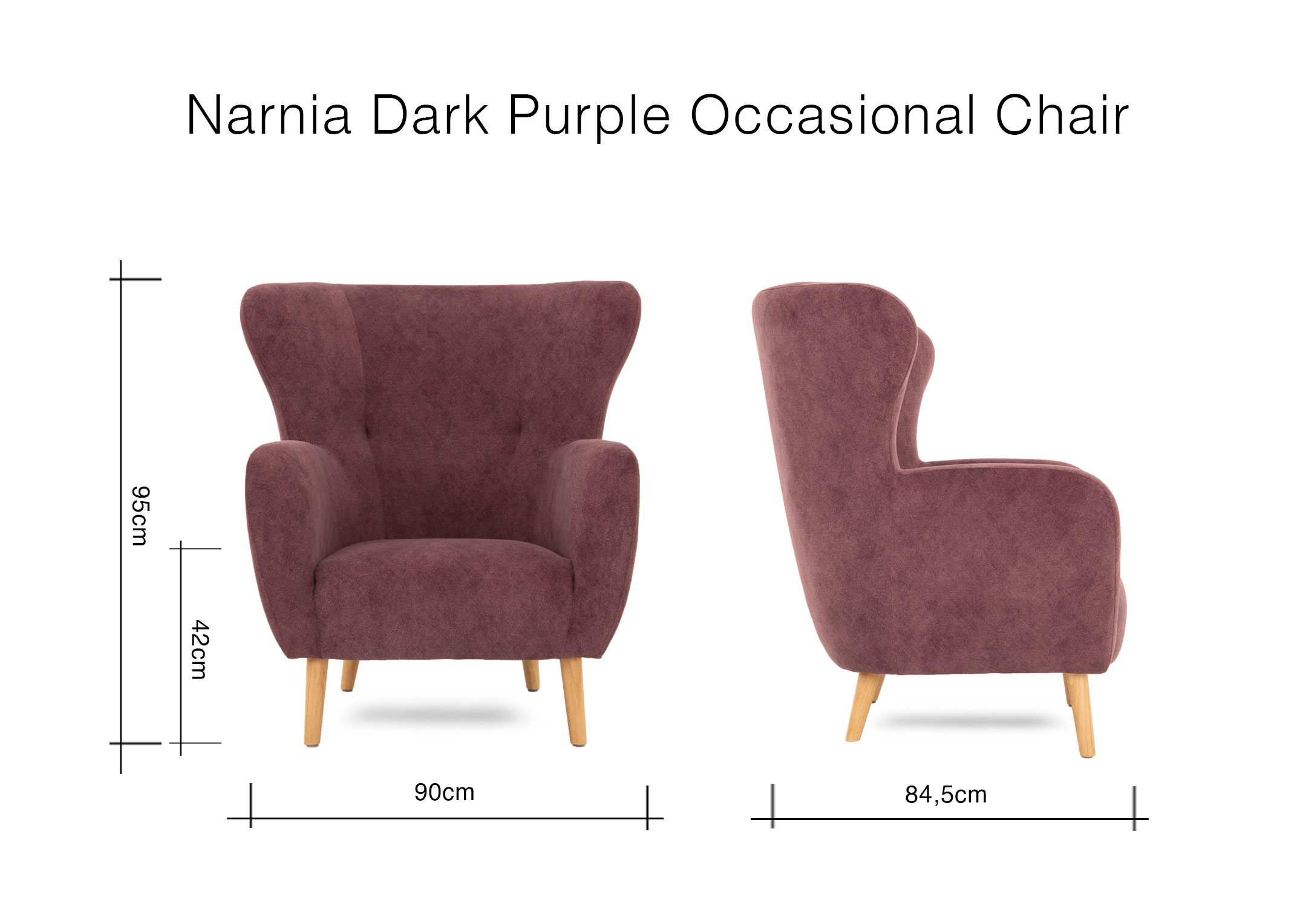 Mauve armchair discount