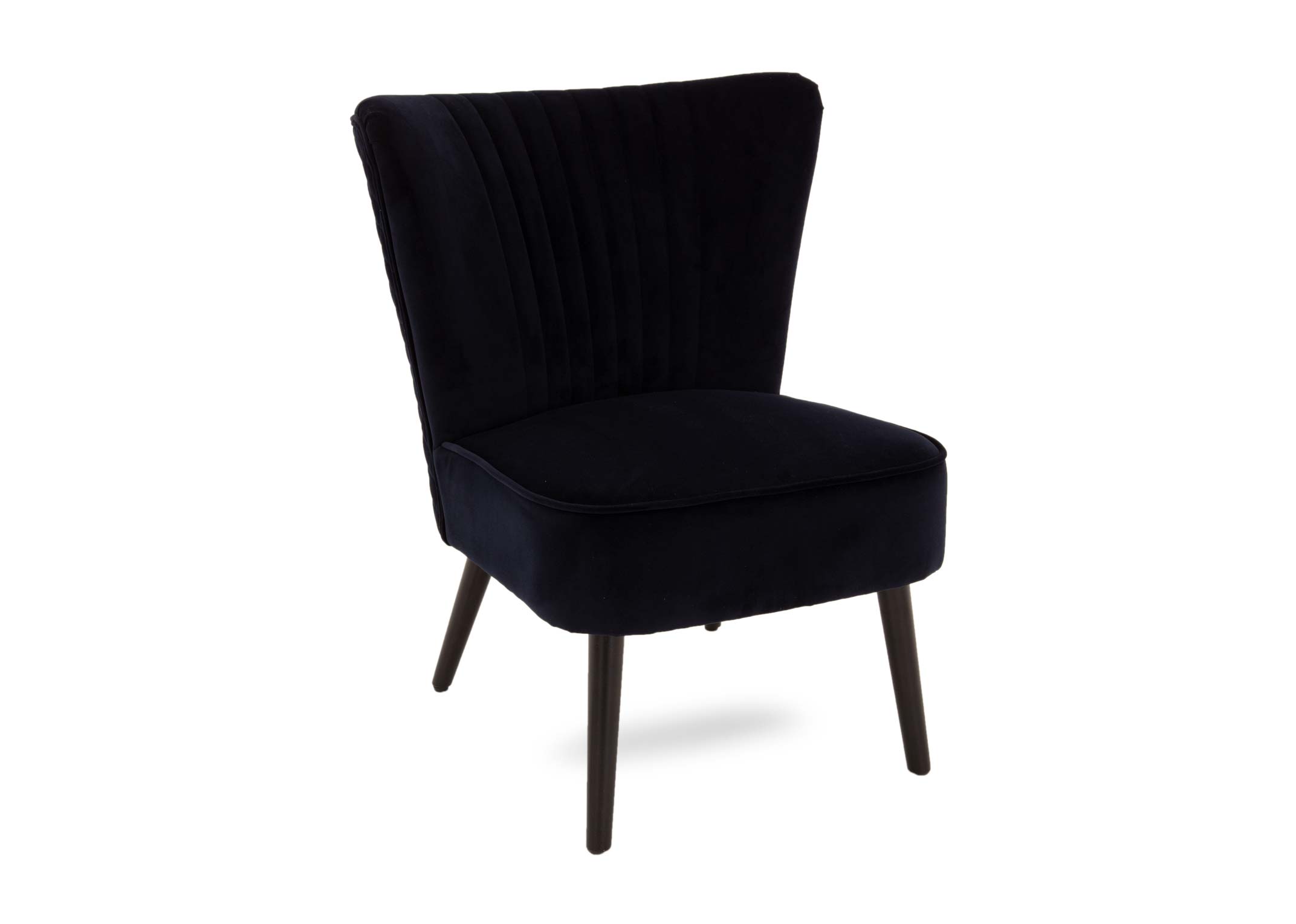 Bedroom Chairs Ireland EZ Living Furniture   136768 5 Navy Fabric Lounge Chair Sakura 136768 Ang 