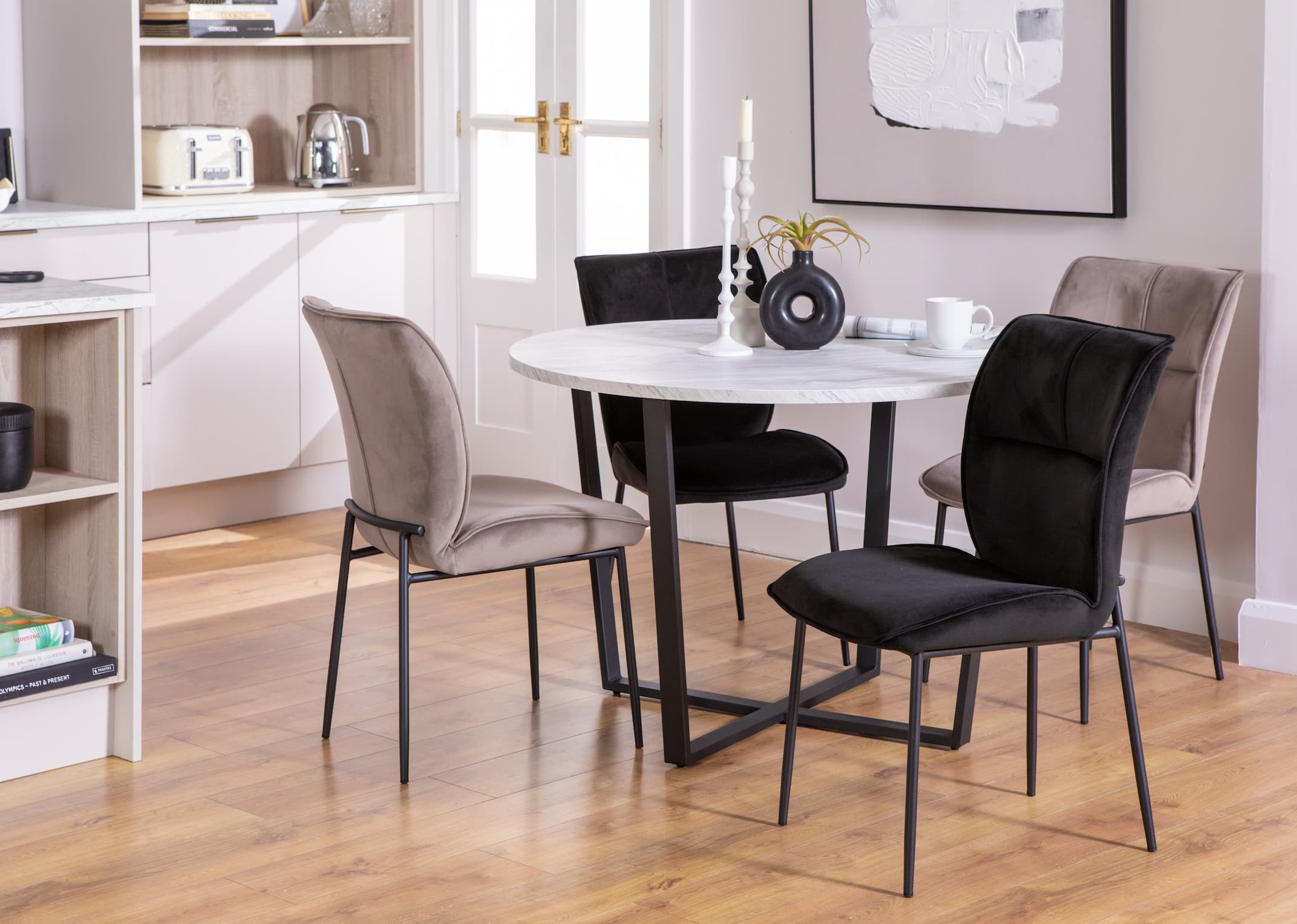 Small black kitchen table online with 2 chairs