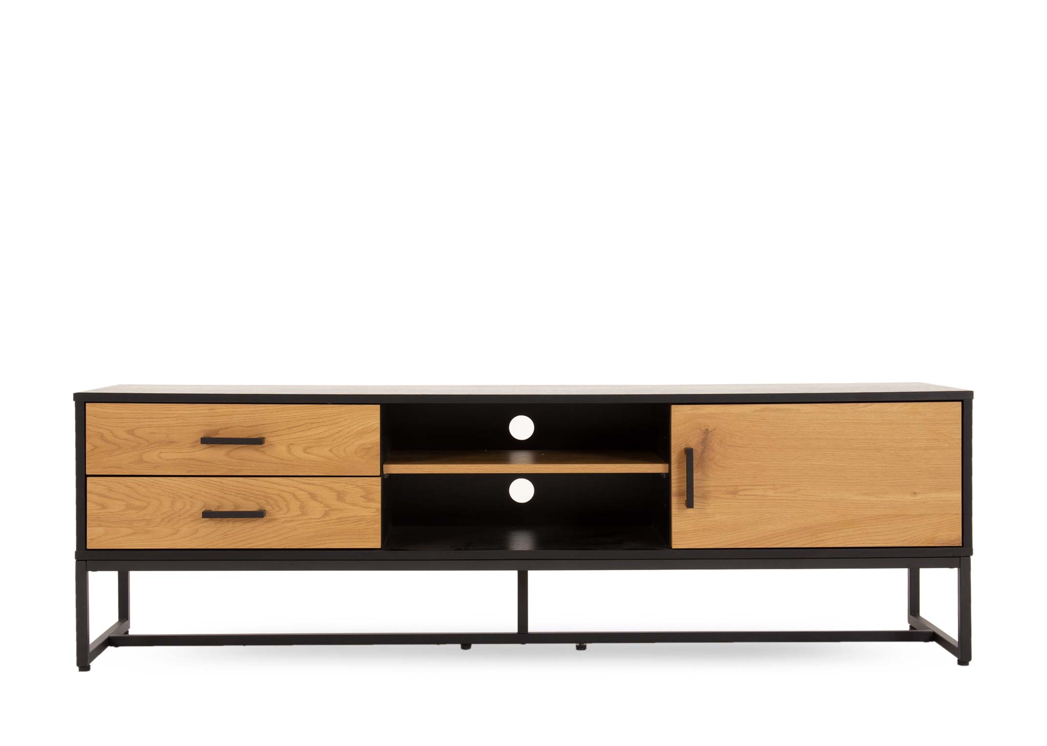 Black oak on sale media console