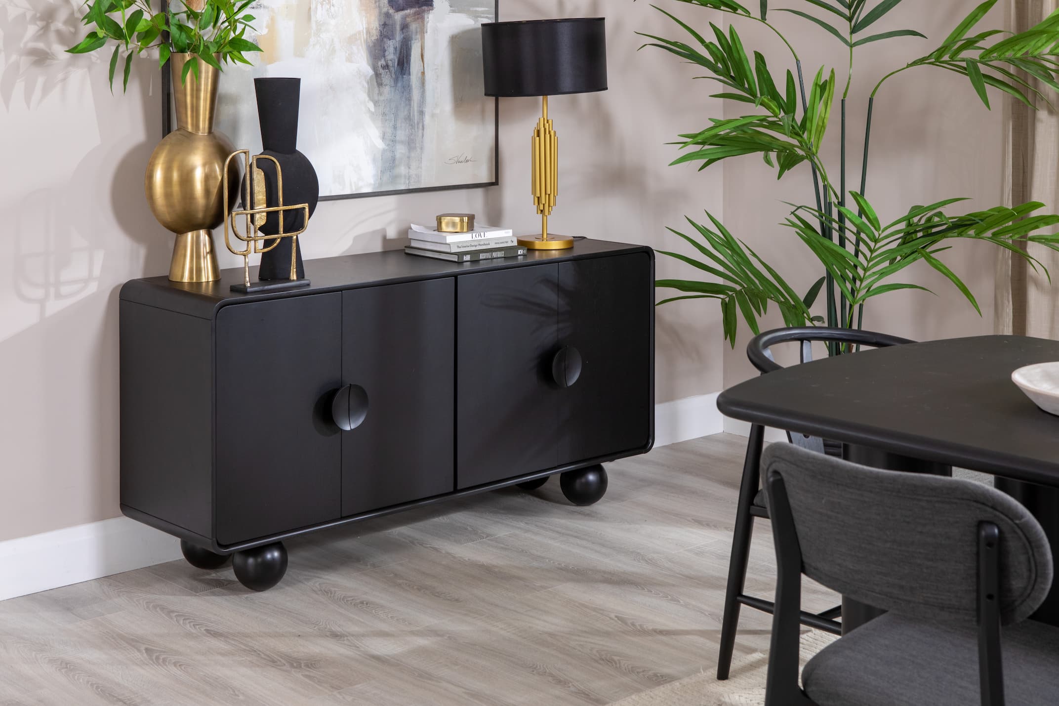 Sideboard table store black