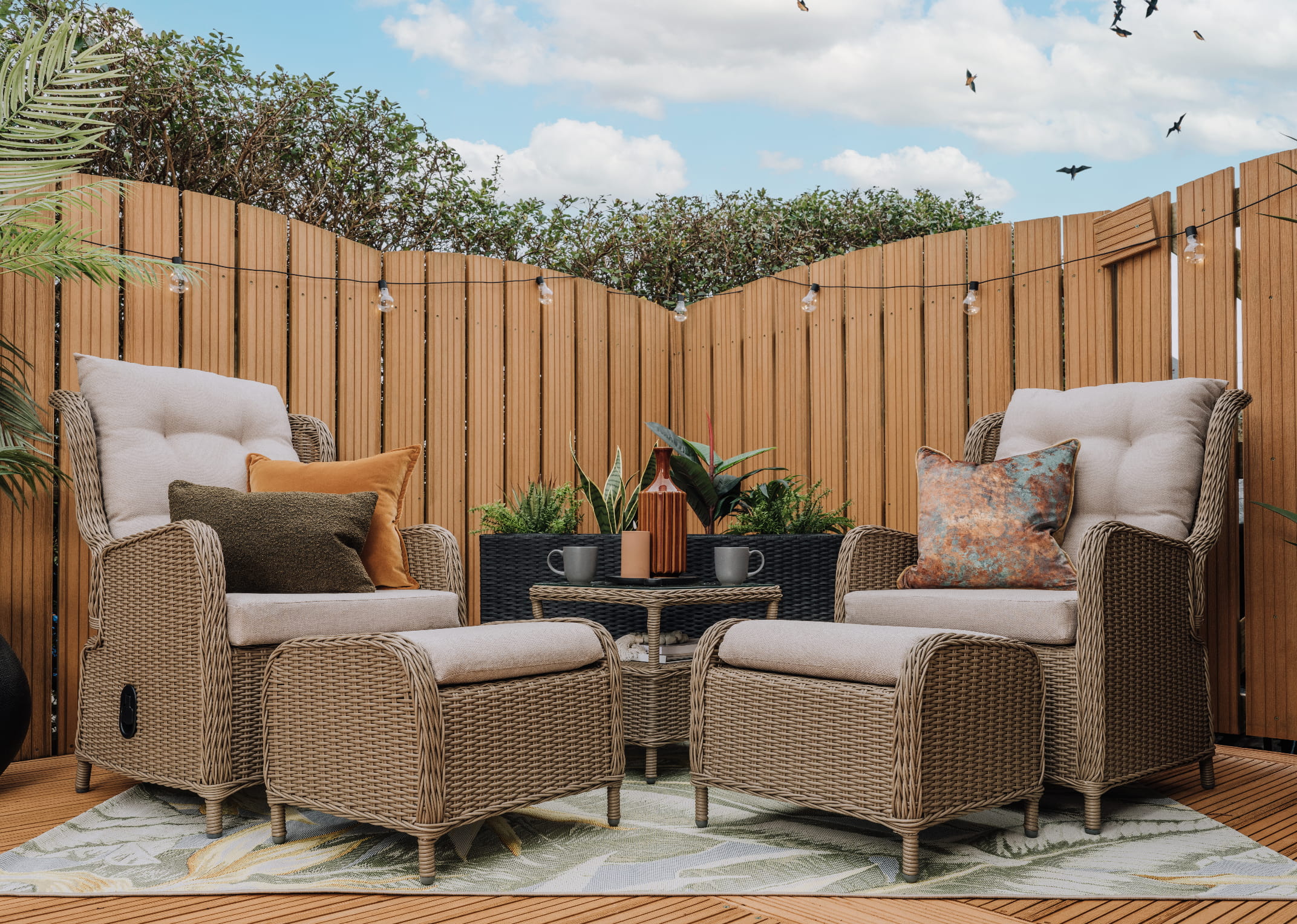 The range rattan garden deals furniture sale