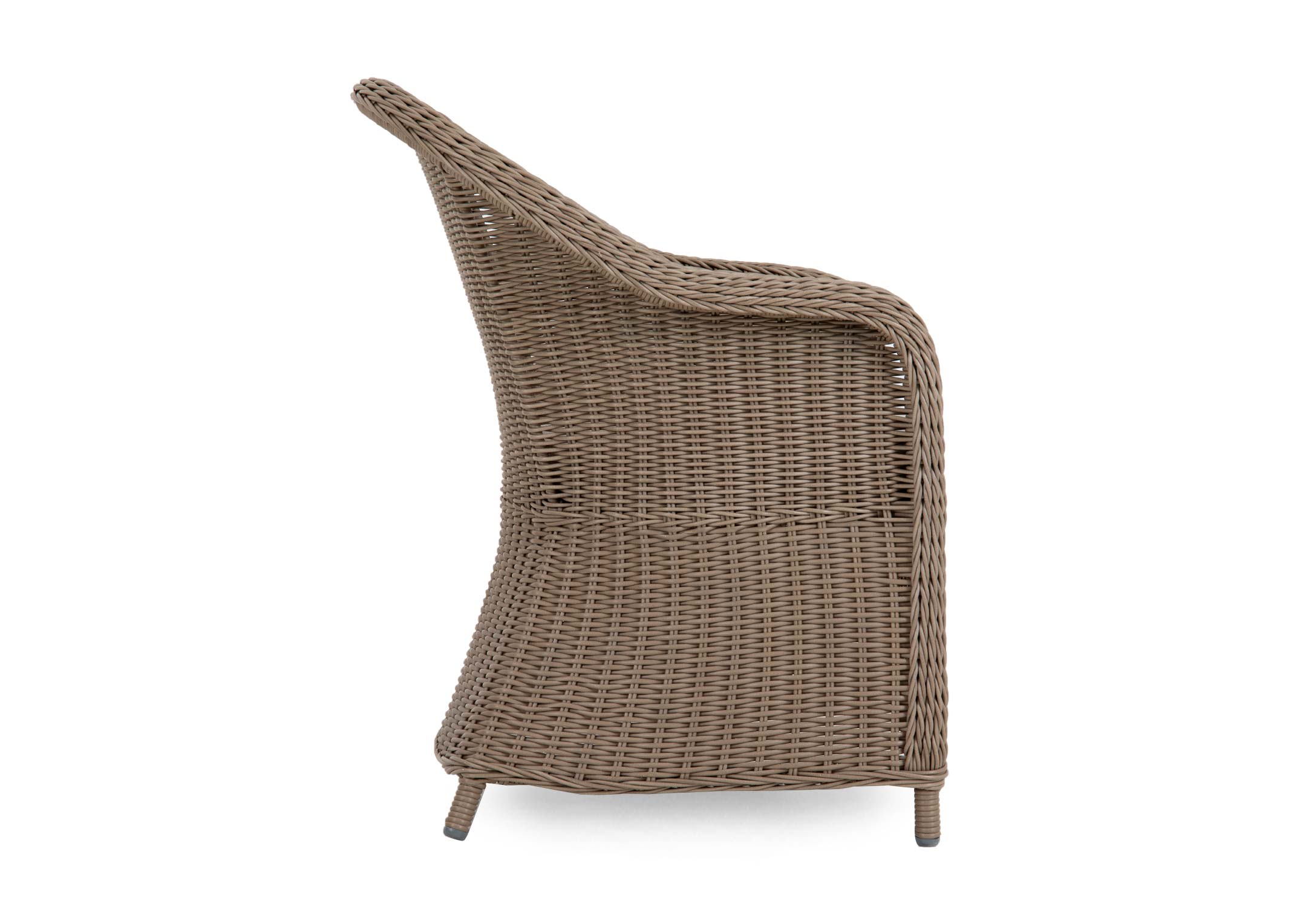 Round rattan store outdoor chair