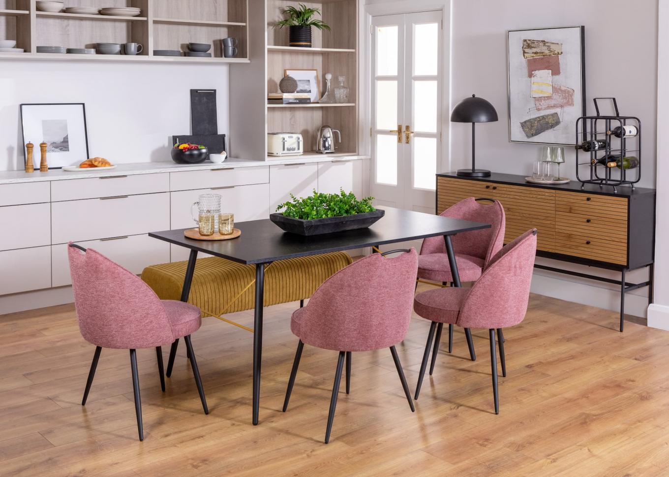 Next pink deals dining chairs