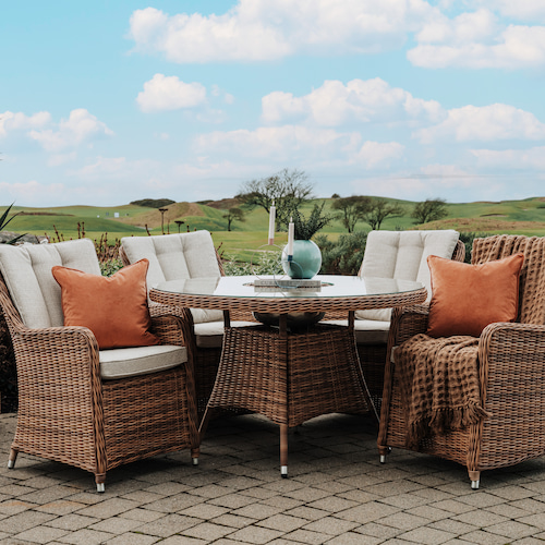 Garden Furniture Trends For 2024 EZ Living Furniture   Brisbane Round Set Insta 